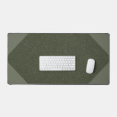 Moss Green Diamond Center Desk Mat – (Keyboard & Muis)