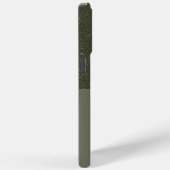 Moss Green Duo iPhone Case (Achterkant / Rechts)