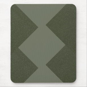 Moss Green Geometric Mousepad Muismat