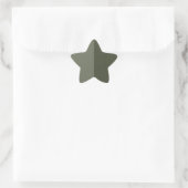 Moss Green Glitter Starburst Sticker – Aanpassen (Tas)