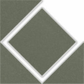 Moss Green Hollow Diamond Vinyl Sticker (Voorkant)