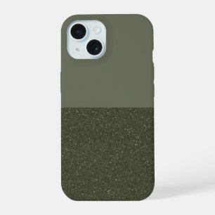 Moss Green iPhone 15 Coque personnalisable