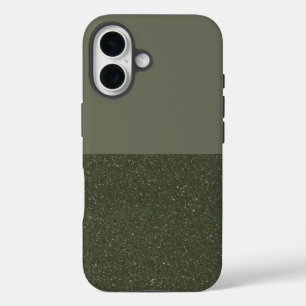 Moss Green iPhone 16 Coque à deux tons - Personnal