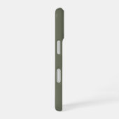 Moss Green iPhone 16 Coque personnalisable (Côté droit)