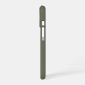 Moss Green iPhone 16 Hoesje (Linkerkant)