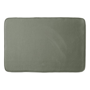 Moss Green Minimalist Badmat –