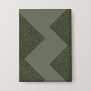 Moss Green Modern Rectangle Button