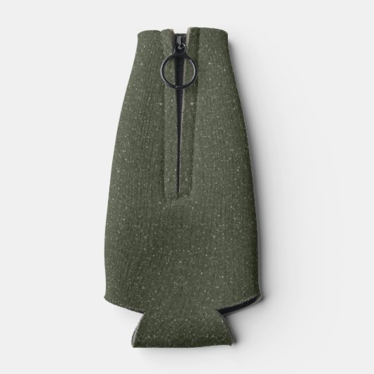 Moss Green Noise Effect Bottle Cooler – Aanpassen (Achterkant)