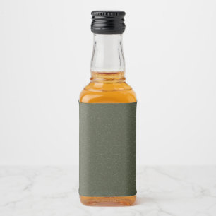 Moss Green Noise Effect Flesetiket – Aanpassen Likeurfles Etiket