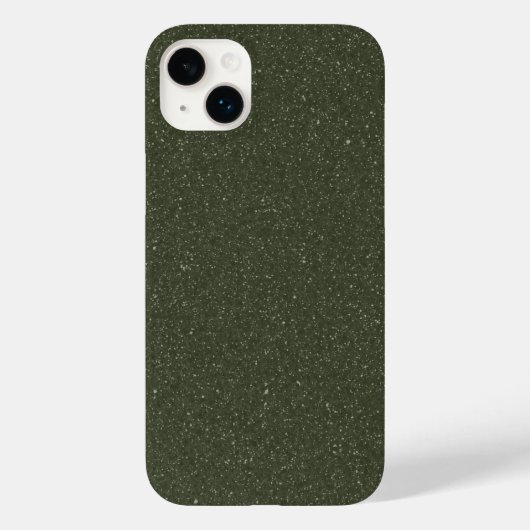 Moss Green Noise iPhone 14 Plus Coque - Personnali (Verso)