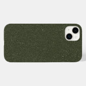 Moss Green Noise iPhone 14 Plus Coque - Personnali (Verso (horizontal))