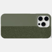 Moss Green Noise iPhone 15 Pro Max Coque (Personna (Verso (horizontal))