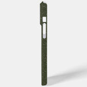 Moss Green Noise iPhone 15 Pro Max Coque (Personna (Verso / Gauche)