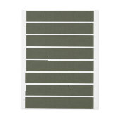 Moss Green Noise Wraparound Label –  (Vel)