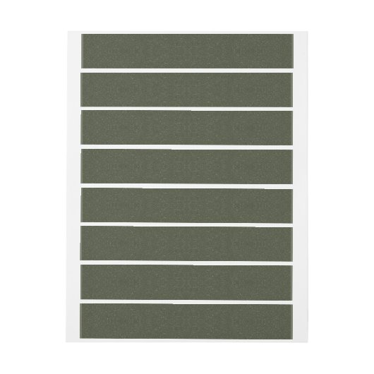 Moss Green Noise Wraparound Label –  (Vel)