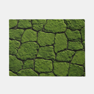 Moss Green Rocks Deurmat