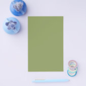 Moss Green Solid Color Flyer (Enkel)