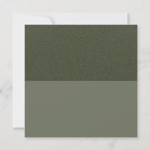 Moss Green Speckle Flat Note Kaart – Notitiekaartje