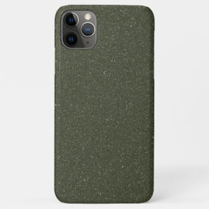 Moss Green Speckle iPhone Case