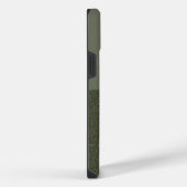 Moss Green Split iPhone 14 Plus Coque - Personnali (Côté droit)