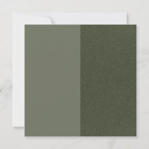 Moss Green Split-Speckle Flat Note Kaart (Aangepas Notitiekaartje