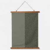 Moss Green Split Tapestry Hangend Wandkleed (Voorkant)
