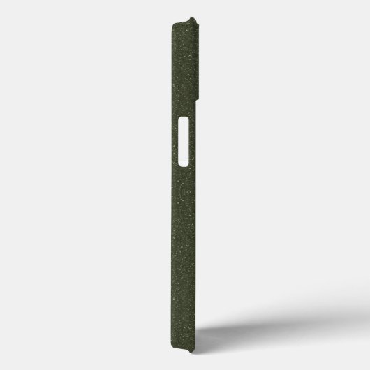 Moss Green Split Texture iPhone 13 Coque - Personn (Verso / Droite)