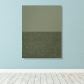 Moss Green Split Texture toile étirée (Insitu (Plancher de Bois))