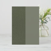 Moss Green Split Textuur Plat Programma – Aanpasse (Staand voorkant)