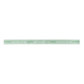 Moss Green Stripes aangepaste tekst lint (Voorkant)