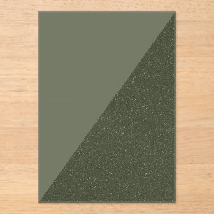 Moss Green Textured Acryl Uitnodigen Uitnodigingen