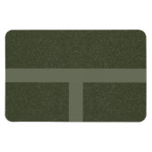 Moss Grid Pattern Custom Magnet – Magneet (Horizontaal)