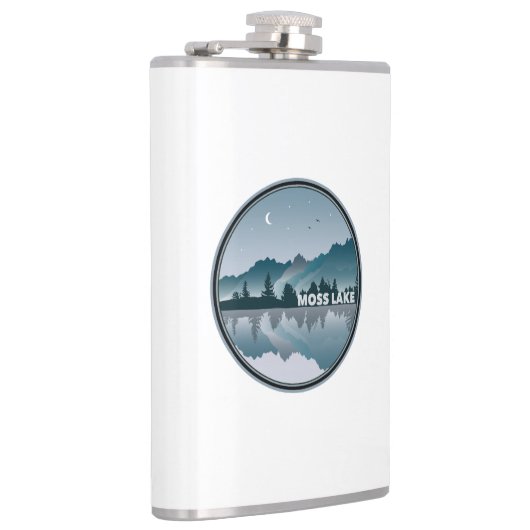 Moss Lake North Carolina Reflection Heupfles (Rechts)