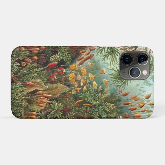 Moss (Muscinae) van Haeckel Case-Mate iPhone Case (Achterkant (horizontaal))