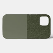 Moss personnalisé Green iPhone 13 Coque (Verso (horizontal))