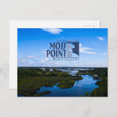 Moss Point, MS Briefkaart (Voorkant / Achterkant)