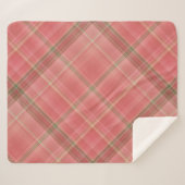 Moss Rose rose et vert plaid (Devant (Horizontal))