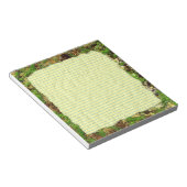 Moss Rust Aged Grunge Old Camouflage Texture Notitieblok (Schuin)