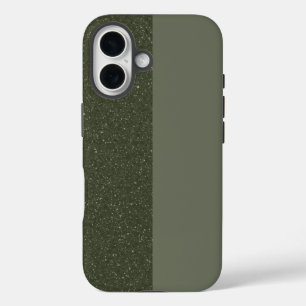Moss Split iPhone 16 Coque - Matte & Speckled