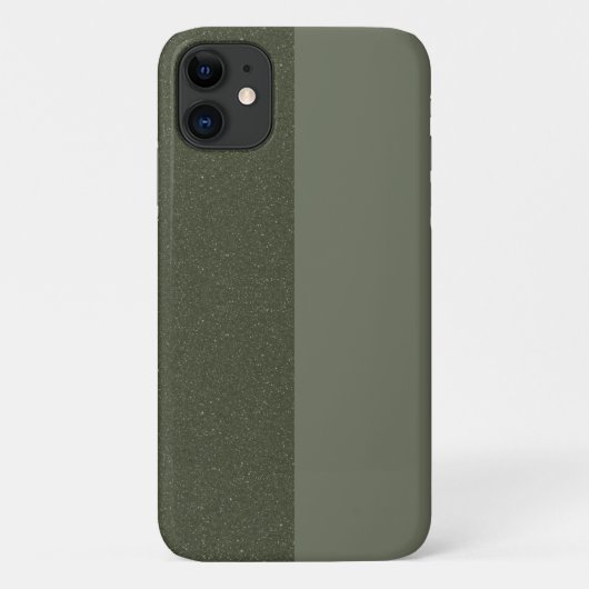 Moss Split-Tone Green iPhone 11 Coque - Personnali (Dos)