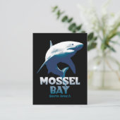 Mossel Bay Grote Witte Haai Duiken Briefkaart (Staand voorkant)