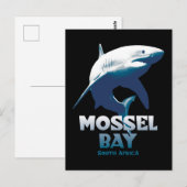 Mossel Bay Grote Witte Haai Duiken Briefkaart (Voorkant / Achterkant)