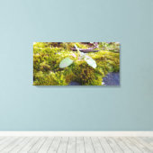 Mosses Canvas Afdruk (Insitu (Houten vloer))