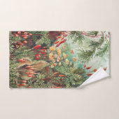 Mosses, Muscinae Laubmoose par Ernst Haeckel (Serviette à main)