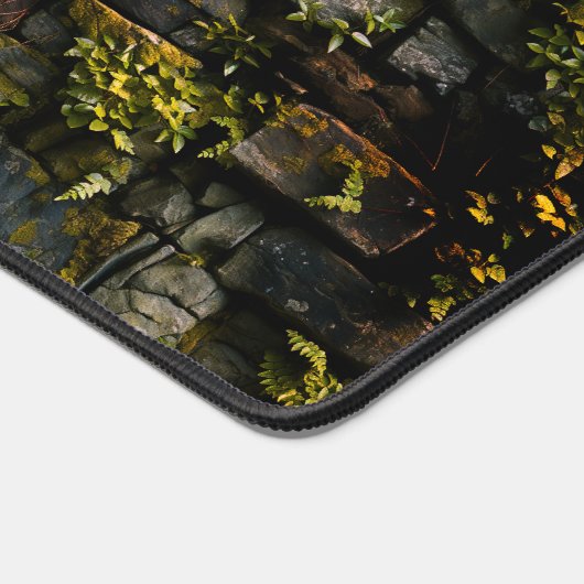 Mossy Brick Wall (Coin)