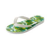 Mossy frog kinder teenslippers (Schuin)