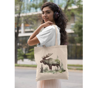 Mossy Moose Wildlife Portret Tote Bag