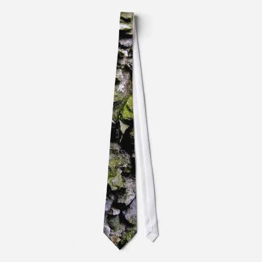 Mossy Stone Wall Stropdas (Voorkant)