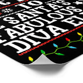 Most Likely To Be Santa's Fabulous Diva Elf- Chris Poster (Hoek)