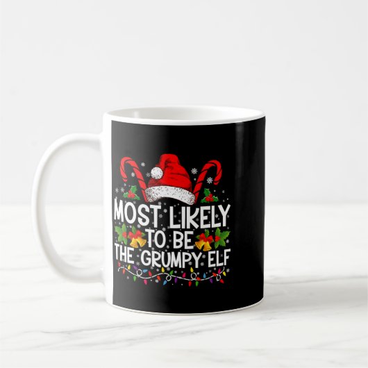 Most Likely To Be The Mpy Elf Funny Xmas Koffiemok (Links)